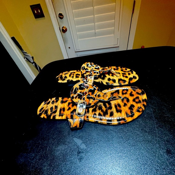 Tory Burch Eur 38 animal print slipper sandal - Picture 3 of 5